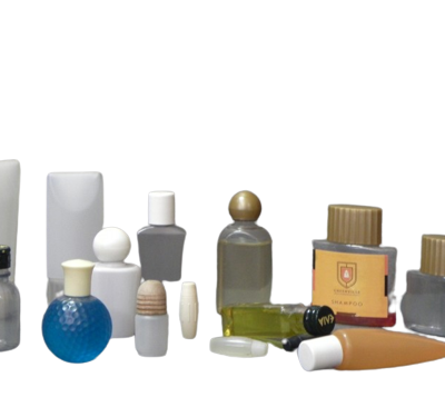 Пластмасови бутилки за хотелски консумативи